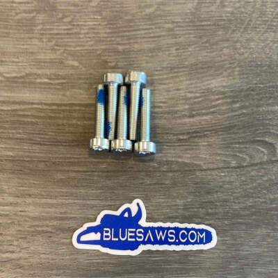 Bluesaws Spline Screw bulk pack of 5(five) T27- M5 x 25mm for Stihl OEM Part No.