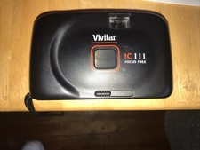 Vivitar IC 111 Focus Free 35mm Black Film Camera