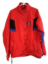 Vintage PERFORMANCE Race Car Windbreaker Jacket Stripes