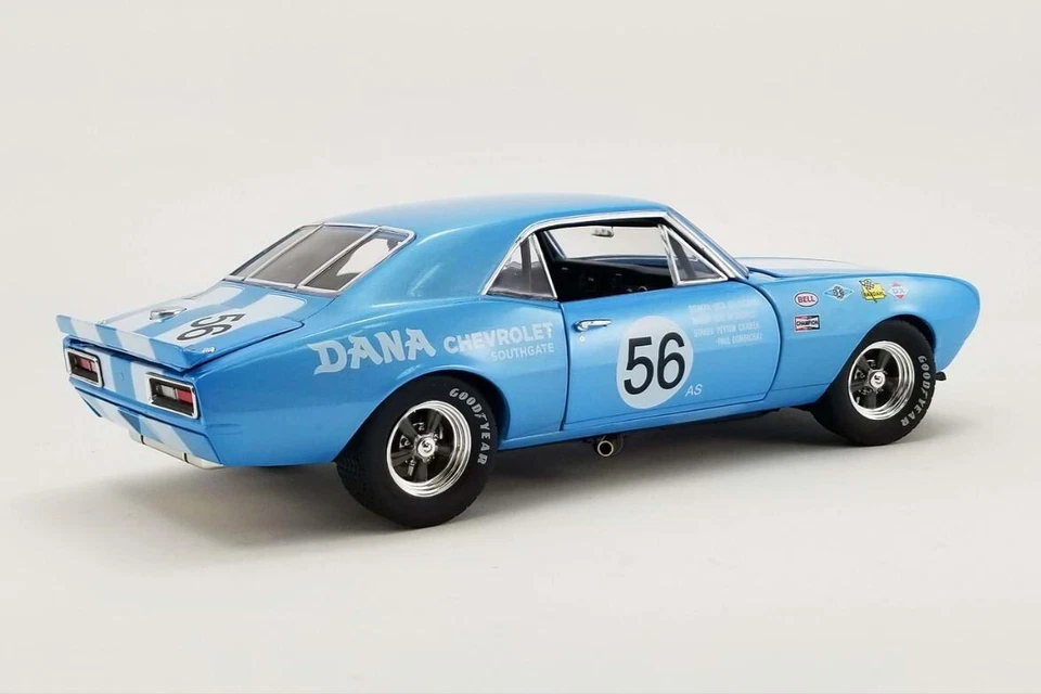 GMP 1967 Chevrolet Trans Am Camaro Z/28-#56 Dana Chevrolet Southgate 1/18. 18972 - Immagine 2 di 4