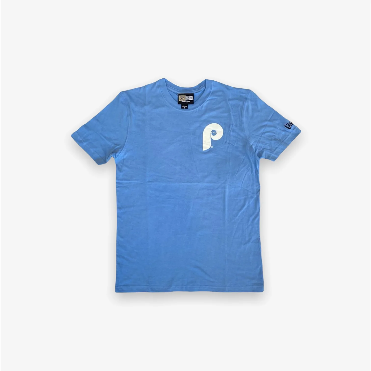light blue phillies t shirt