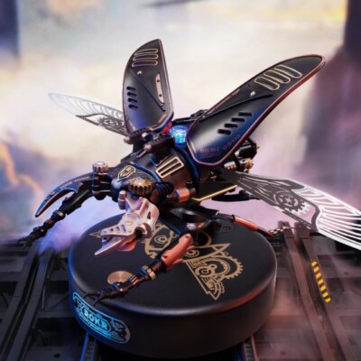 ROKR The Storm Beetle DIY Moveable 3D Puzzle Series Steampunk Gift for Boy Adult