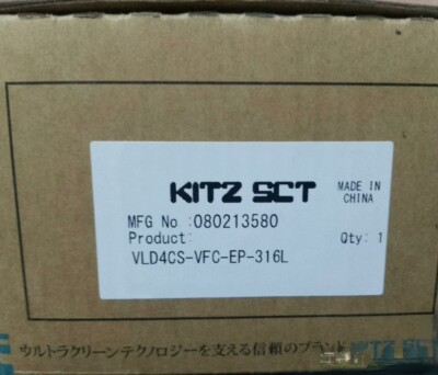 1pc New  KITZ SCT   VLD4CS-VFC-EP-316L