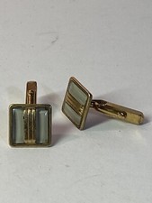 Vintage SWANK Cuff Links 10/40 10k R.G.P. Art Deco