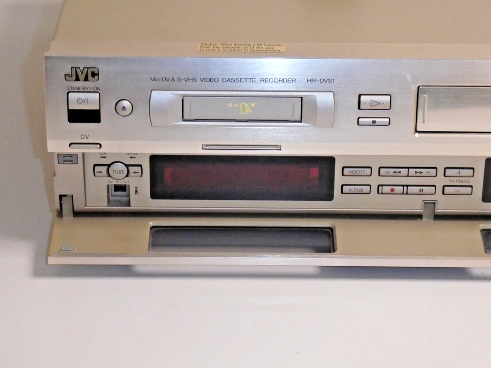 JVC HR-DVS1 miniDV / S-VHS Videorecorder serviced, inkl. FB, 2 Jahre Garantie - Bild 4 von 4