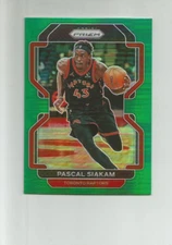2021-22 PANINI PRIZM PRIZMS GREEN #174 PASCAL SIAKAM