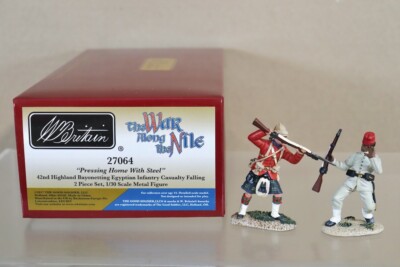 BRITAINS 27064 PRESSING HOME with STEEL 42nd HIGHLANDER & EGYPTIAN