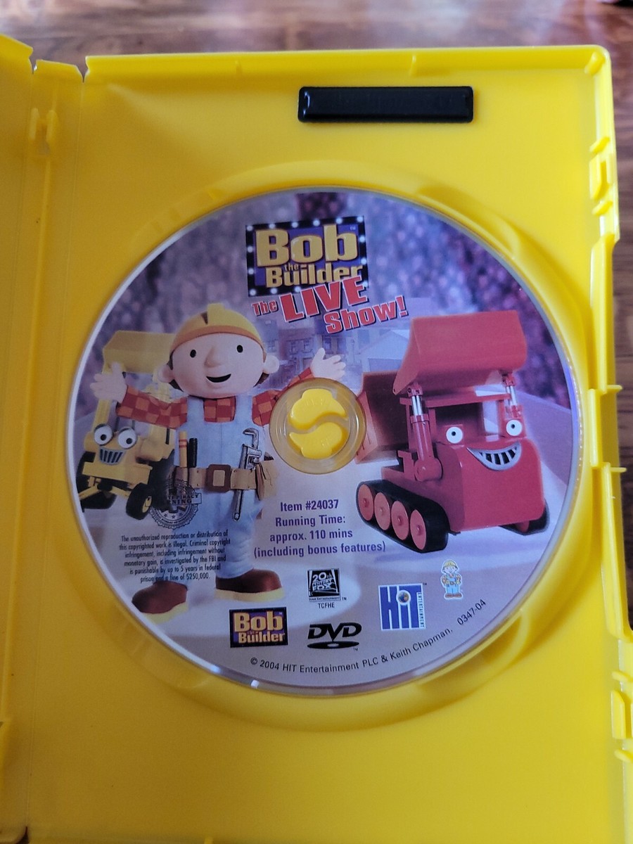 Bob The Builder Live Show Dvd Bob The Builder The Live Show 2004 DVD