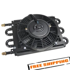 Derale 12730 6 Pass 14'' Dyno-Cool Remote Mount Cooler, -6AN