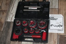 Central Machinery Ratcheting Pipe Threader Kit # 62353! NICE! USED 1 TIME!