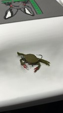 Saltwater flies  Permit, Bonefish, redfish , Green crab size 6 Belize , yucatan,