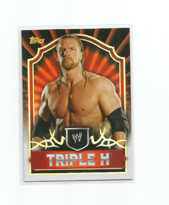 TRIPLE H 2011 TOPPS WWE CLASSIC CARD #68 | eBay TRIPLE H 2011 TOPPS WWE CLASSIC CARD #68 | eBay
