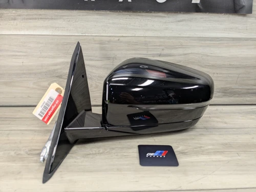 19-24 OEM BMW G20 330 M340 Left Driver Side Mirror Heated Blind Spot SHADOW LINE