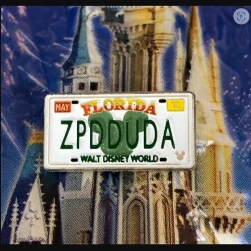 💦Splash Mountain Disney Pin WDW Hidden Mickey Florida License Plates ZPDDUDA