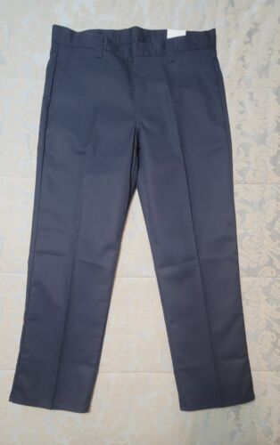 Dickies Navy Core Work Pants Men 34x30 Resists Wrinkles Regular Fit Straight Leg - Picture 2 of 12
