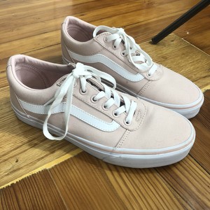 light pink low top vans