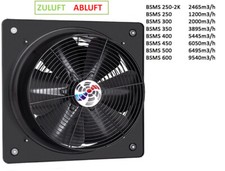 Axiall&uuml;fter 9540m&sup3;h Ventilator Industrie Metall L&uuml;fter f&uuml;r Fenster und W&auml;nde