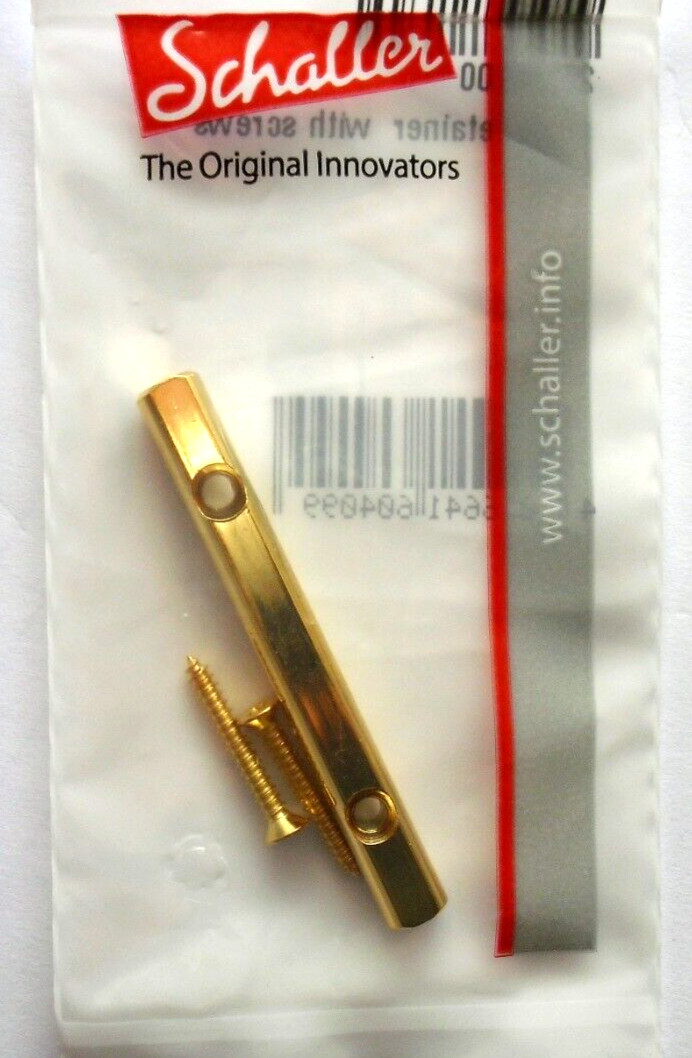 Schaller String Retainer, String Retainer for FR Tremolo, Gold