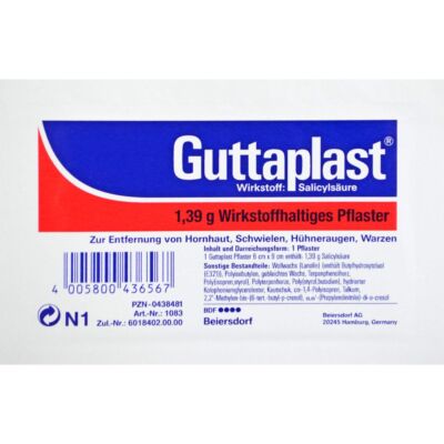 GUTTAPLAST 6x9 cm 1 St PZN 00438481