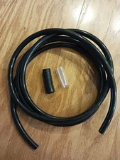 8ft Black Replacement Talk Box Tube for MXR M222/Rocktron/Dunlop/Heil and others