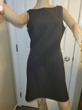 Sheath Black Short Sleeveless LBD Little Black Dress Cocktail Business