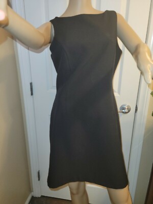 Sheath Black Short Sleeveless LBD Little Black Dress Cocktail Business | eBay Sheath Black Short Sleeveless LBD Little Black Dress Cocktail Business | eBay