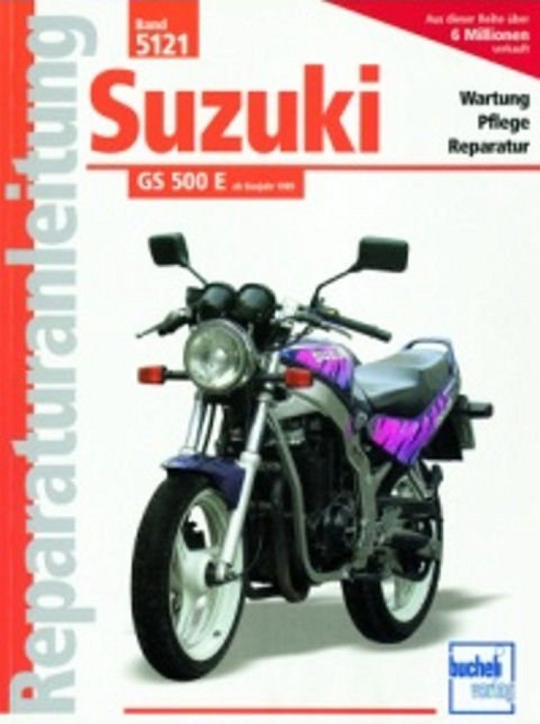 Thumbnail - Werkstatthandbuch Reparaturanleitung Wartung - 5121 Suzuki Gs 500 E