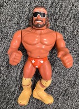 WWF Hasbro Macho Man Randy Savage Action Figure 1990 Series 1 WWE Wrestling