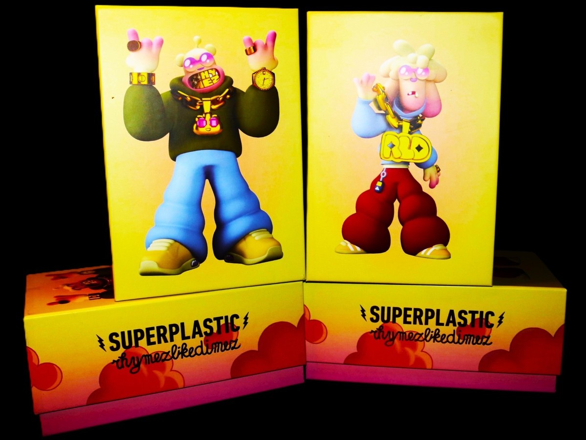 SuperPlastic x Ghost Kidz: 10+ RHYMEZLIKEDIMEZ (ProtoType/Filth-E