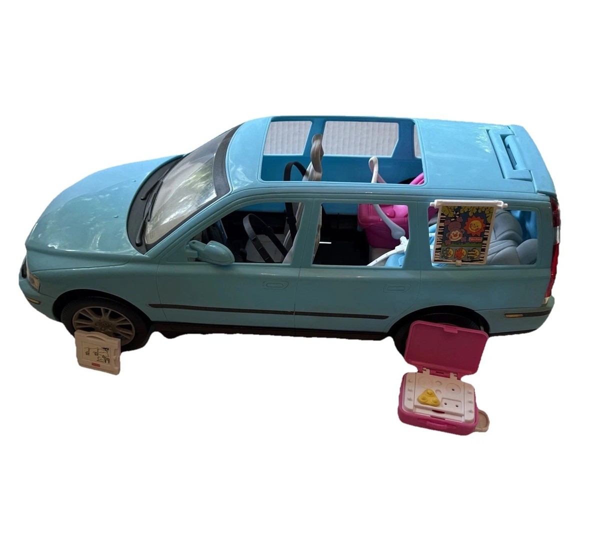 Van Barbie Doll Car With Back Seats Barbie Car Peach Magic Van