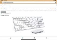 Seenda Bluetooth Keyboard And Mouse For Mac, SKM64-2