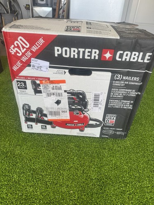 #ad #ad Porter Cable PCFP3KIT 3 Tool Nailer Combo Kit Red $219.99