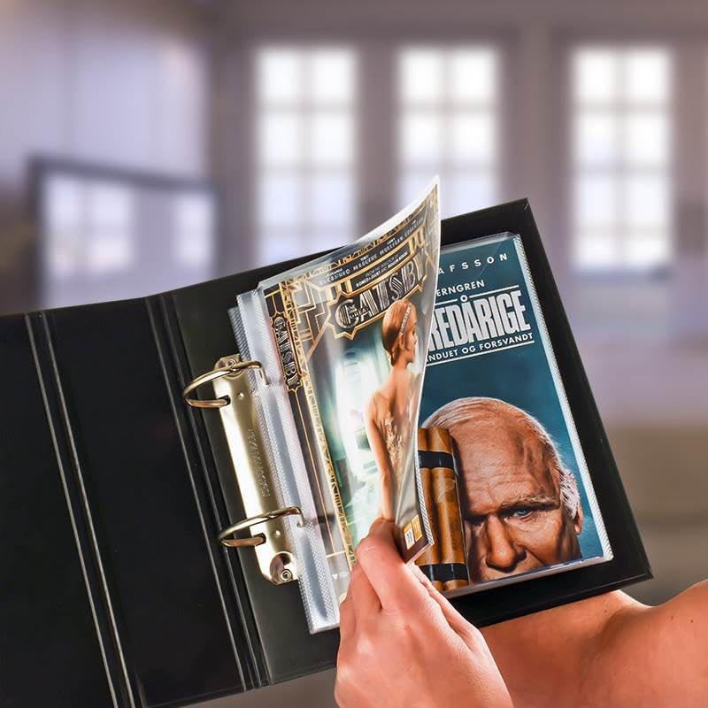 3L DVD Binder for Storage of DVD Sleeves/Pockets - without Pockets/Sleeves