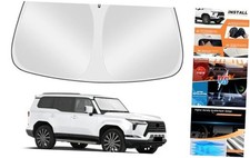 Front Windshield Sun Shade Custom Fit Block UV Rays for 2024-2025 Le-xus GX 550