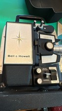 Bell Howell Lumina 1.2 8mm projector 383A w reel manual AS IS UNTESTED