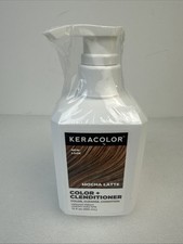 Keracolor Color  Clenditioner -Semi-permanent hair dye- Mocha Latte- 12oz