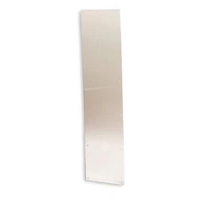 ROCKWOOD 2RGA2 Door Protection Plate,8Hx40W,Aluminum 2RGA2