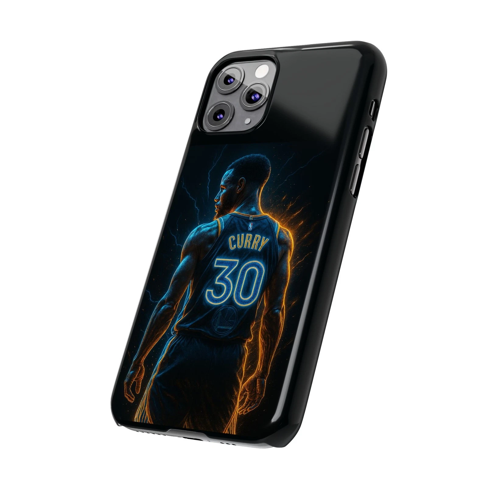 Stephen Curry Basketball iPhone Case, NBA Mobile Cover, Golden State Warriors