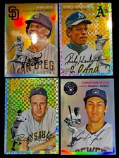 2023 Topps Chrome Platinum Anniversary - Silver Refractors & X-Fractors - Pick!