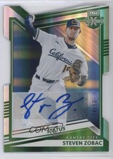 2022 Elite Extra Edition Status Signatures Die-Cut 34/50 Steven Zobac Auto 10k8