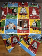 Piumino vintage anni 90 Thomas il carro armato motore e amici 56 1/2x84