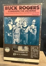 BETAMAX Movie "Buck Rogers Conquers the Universe" Beta, 1980