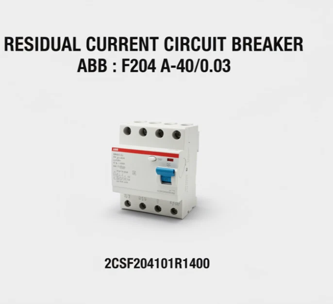 ABB F204 A-40/0.03 Residual Current Circuit Breaker (RCCB) - Photo 2/4