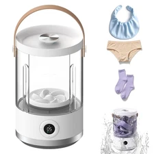 Asa Vea Portable Mini Washing Machine – Compact Small Washer for Underwear, Sock