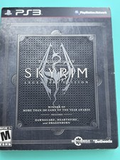 The Elder Scrolls V: Skyrim Legendary Edition Sony PlayStation 3 Video Game CIB