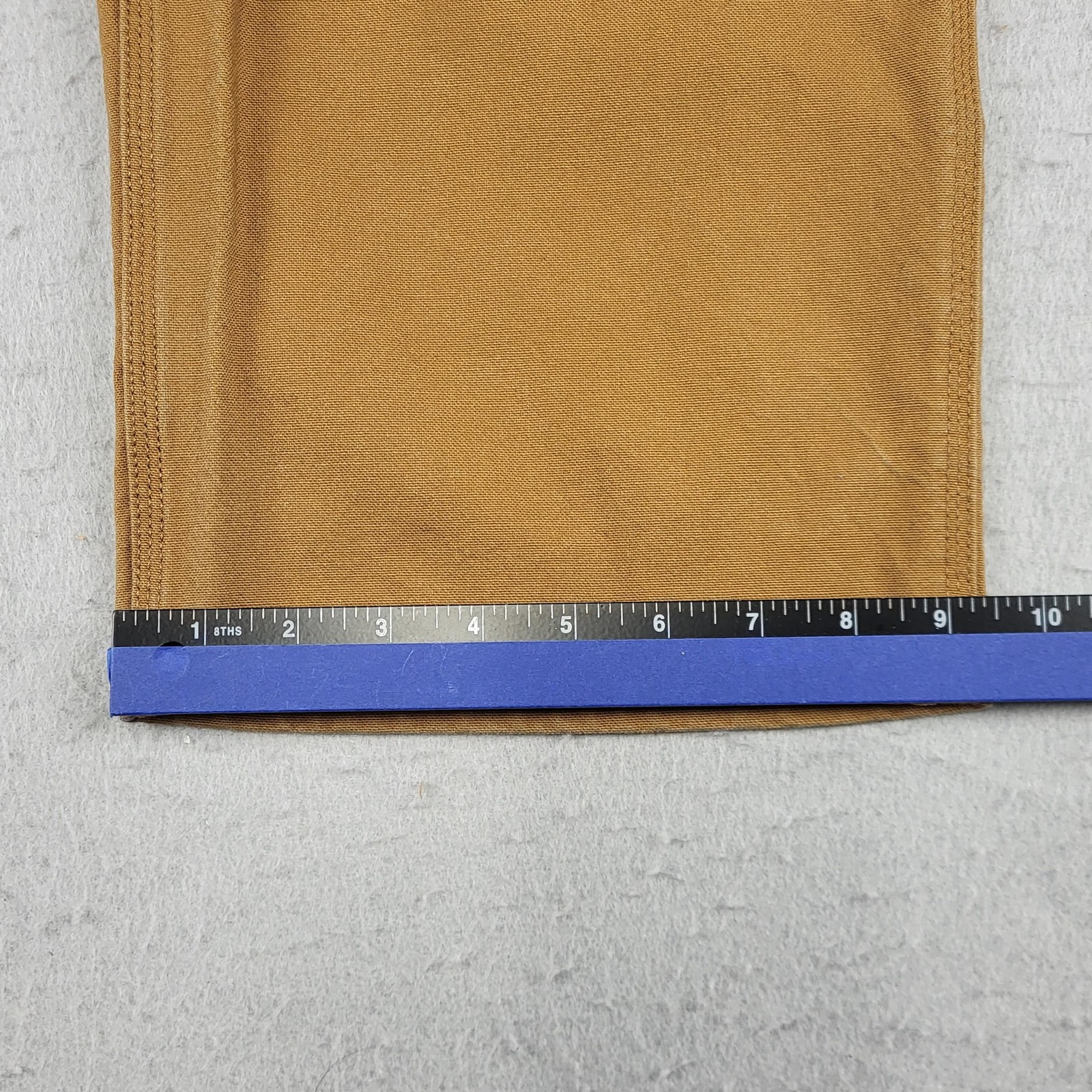 Carhartt Rugged Flex Pants Mens 42x32 Brown Duck Double Front Carpenter Work thumbnail 9