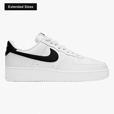 Nike Air Force 1 07 Mens White/Black Leather ...