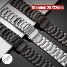 Titanium Metal Strap Band For Garmin Forerunner 570 42mm/47mm Venu 3/2/2 Plus/SQ