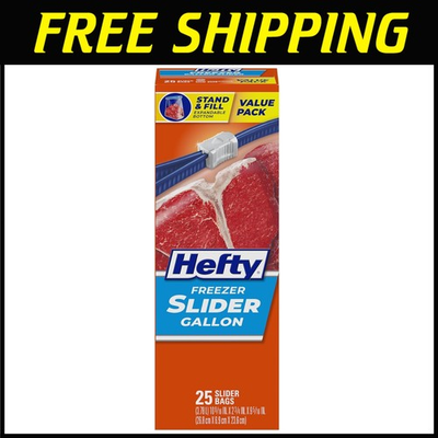 #ad #ad 225 Count Gallon Freezer Bags Slider Seal 9 Boxes $82.79