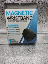 Magnetic Wristband, Strong Magnets for Holding Screws, Nails, Bolts, Drill Bits,
